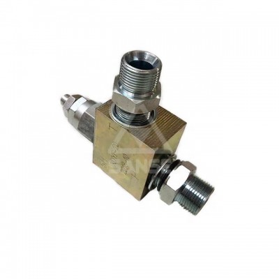 Construction machinery hydraulic rock breaker hammer cartridge valve and hydraulic breaker safety valve overflow valve